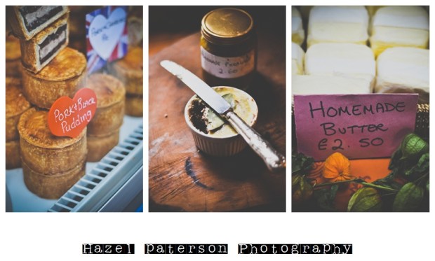 Melton Mowbray market butter and venison pate