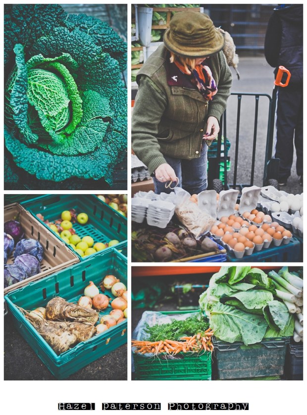 Melton Mowbray market veg
