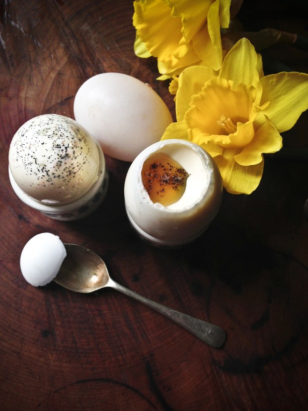 Easter panna cotta salted caramel egg-5