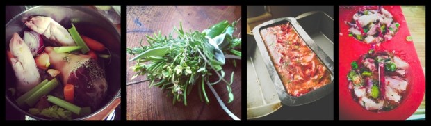 ham hock beetroot horseradish terrine